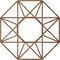 Ekena Millwork Guardian Wood Fretwork Pierced Ceiling Medallion, Walnut, 34"OD x 13 1/4"ID x 3/8"T CMWP34X34X0375GDWA - alternate 3